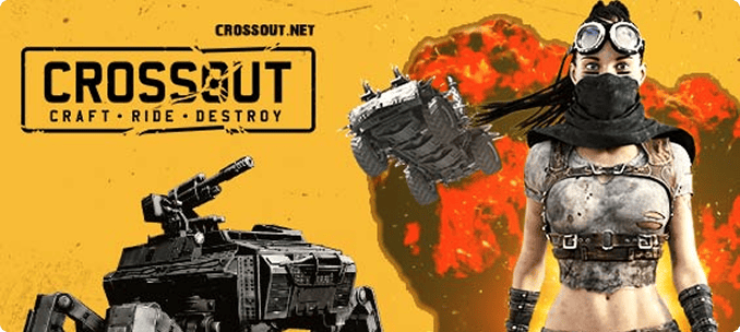CrossOut - Toiminta Ajoneuvotaistelut Moninpeli